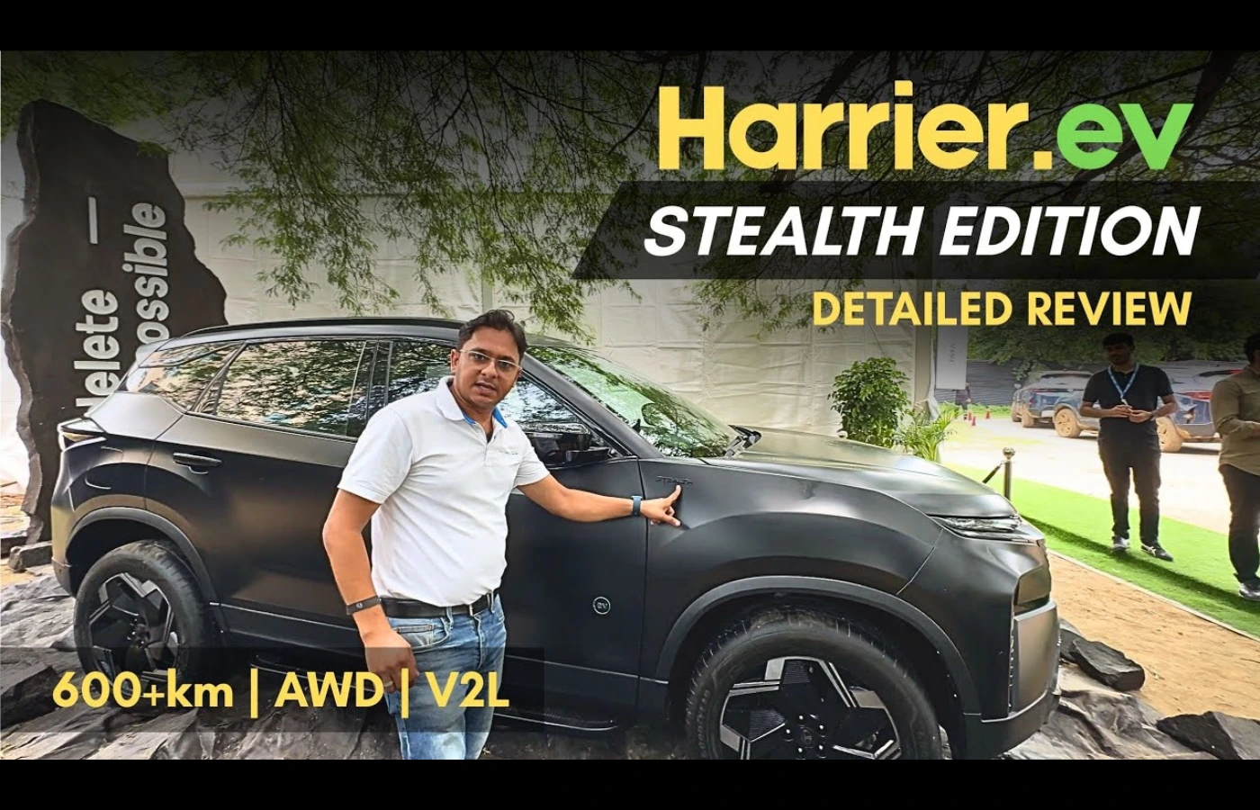 Tata Harrier EV Stealth Edition Review | Real Owner’s Perspective & Pros and Cons 2025 Featured Image